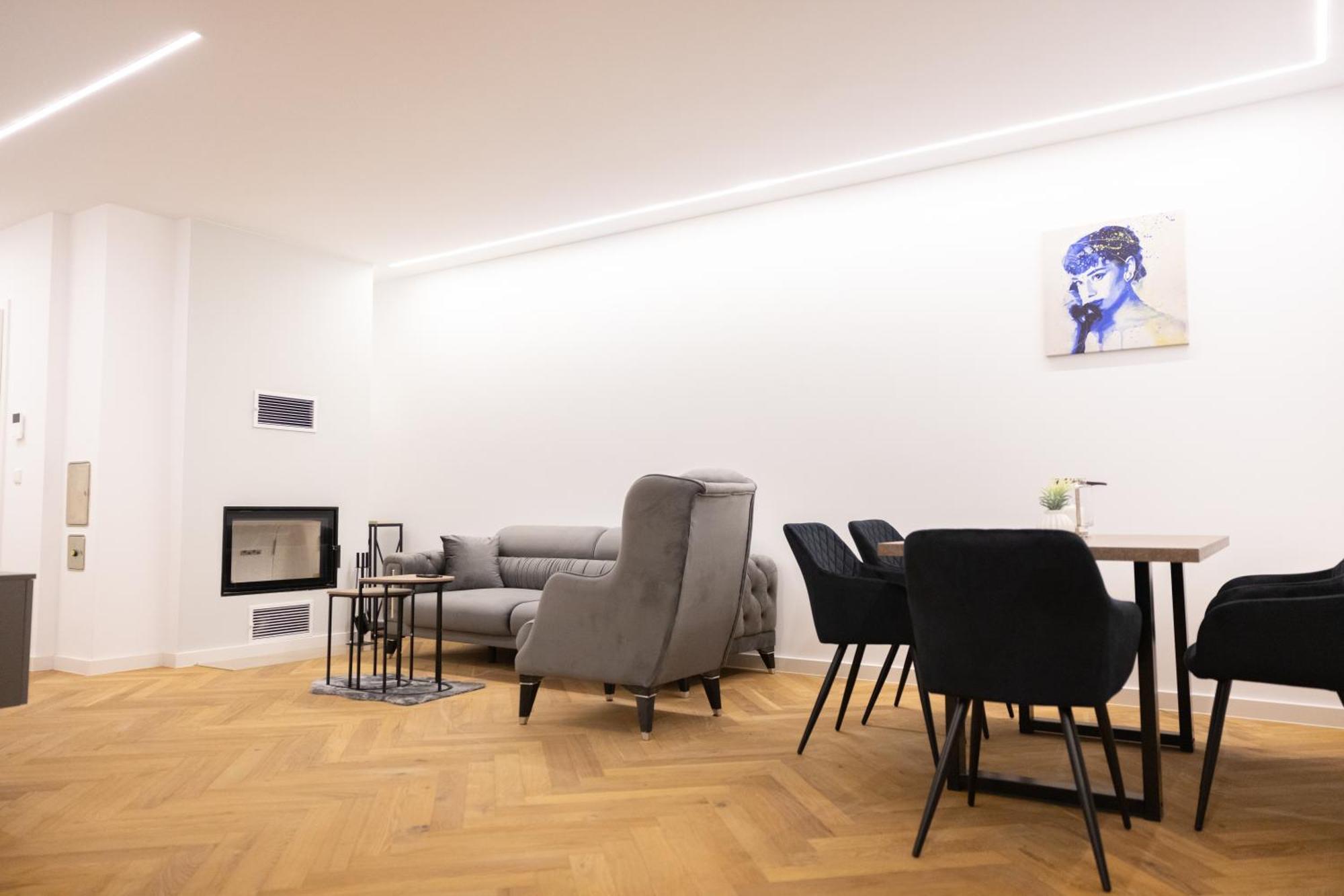 Neubau Apartment Mit Kamin Und Terrasse In Premium Lage Parkplatz Inklusive Bielefeld Extérieur photo